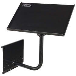 Sealey APLTSB Laptop &amp; Tablet Stand 440mm - Black