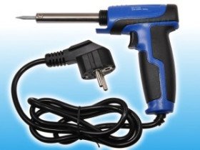 Lutownica pistoletowa 30/130W +grot+cyna+kalafonia