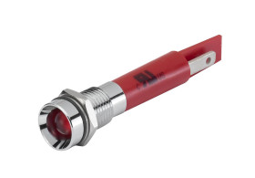 Lampka kontrolna Zielony 230V ac/dc LED