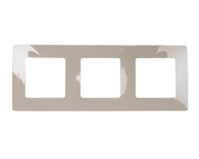 NILOE Ramka potrójna popiel 665033