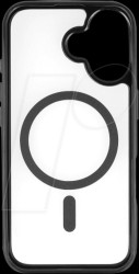81266 Protective Case for iPhone 16 compatible with MagSafe clear-blac