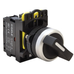 Przełącznik pokrętny zwykły IP65 NYK3-S21BK TRACON