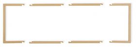 Ramka wypełniająca potrójna serii DECO