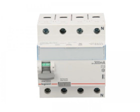 Wyłącznik różnicowoprądowy 4P 25A 0,3A typ AC P304 TX3 411727