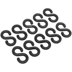 Sealey BSH10 Plastic Chain S-Hook - Pack of 10