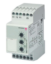 Timer Relay Szyna DIN 240V ac/dc SPDT 2-stykowy Carlo Gavazzi 0.1 to 360000s Wielofunkcyjne funkcyjny
