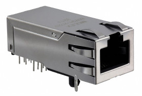 Złącze RJ45 Żeński Złącze RJ45 Przewlekany Cat5, Cat5e Molex, 90°, 8P8C-żyłowe