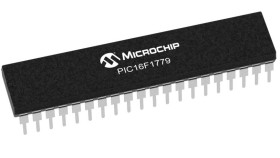 Mikrokontroler Microchip PIC16 PDIP 40-pinowy Otwór przezierny PIC 28 kB 8bit 32MHz RAM:2 kB Flash 2.3 → 5.5 V.