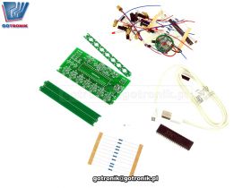 Elektroniczna HARFA z diodami laserowymi