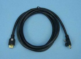 KABEL WT.HDMI-WT.HDMI 2,5mb PRZYKRĘCANY