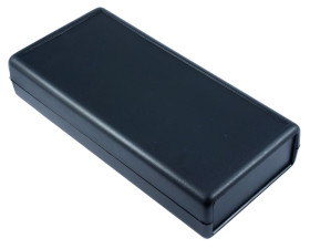1593XBK Hammond Handheld Black Instrument Enclosure Case 140 x 66 x 28mm