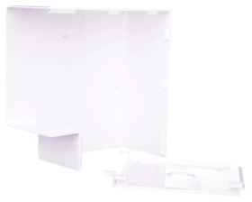 Simon Connect Kąt prosty płaski kanału kablowego Cabloplus PVC 90x55mm czysta biel TKA101208-9