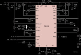 60V Synchronous 4-Switch Buck-Boost LED Driver Controller
