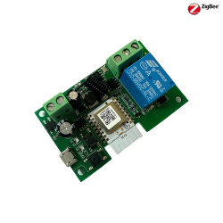 Przekaźnik beznapięciowy Zigbee 3.0 + RF Sonoff eWeLink Tuya Smart Life 7-32V USB do sterowanie bramą piecem