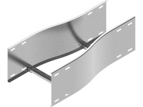 Redukcja symetryczna RSDSC300/200H200 grubość blachy 2,0mm 434632 BAKS