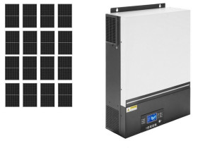 Hybrydowy zestaw solarny off-grid ESB-15kW-48 MPPT 16xPV