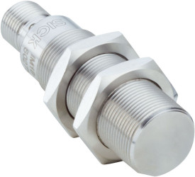 Czujnik zbliżeniowy M18 Indukcyjny 10 mm SICK Wpuszczany 10 → 30 V DC długość 63.5mm Gwintowany