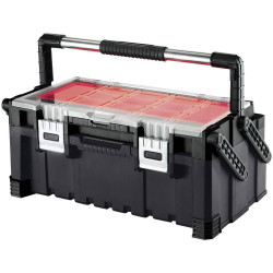 Keter 237785 Toolbox Empty Black Durable and Portable 1 piece
