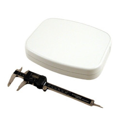 Obudowa do urządzeń przenośnych 240 x 190 x 30mm IP54 ABS Jasnoszary