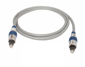 Kabel Optyczny TOSLINK 0,5 m Gold