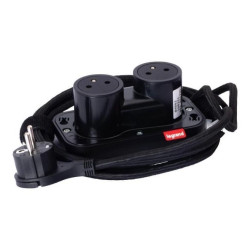 INCARA Podstawa ELECTRON 2x2p+z 2,5 m czarny 654905