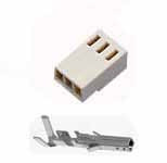 PCC03-G/5 Złącze mocy - gniazdo - raster 2.54mm - 3pin ( + terminale) - opakowanie 5 sztuk