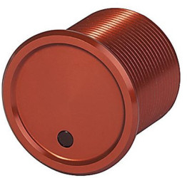 Piezo switch, On-Off, mounting Ø 22 mm, illuminated, green, aluminum, IP69X, 1241.3089.M