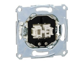 MERTEN Wyłącznik podwójny świecznikowy z sygnalizacją załączenia podtynkowy zaciski bezśrubowe MTN3605-0000 SCHNEIDER ELECTRIC