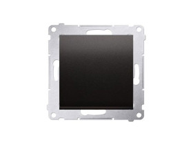 SIMON 54 Wyłącznik zwierny przycisk antracyt bez piktogramu DP1A.01/48 KONTAKT SIMON