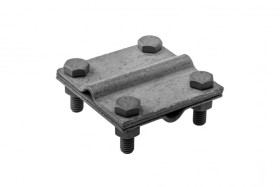 Złącze krzyżowe duże (trzy płytki 4xM8) ocynk ogniowy R.8004