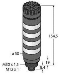 Sygnalizator łączony Turck TL50BLBGYRAQ
