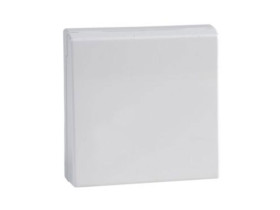 MERTEN SYSTEM M Płytka czołowa gniazda z uziemieniem schuko z klapką biały active MTN2340-0325 SCHNEIDER ELECTRIC