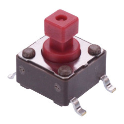 PHAP5-30VA2K3S2N4 7.3mm Height Square 6mm x 6mm Surface Mount Tactile Switch 260g Tape Packaging APEM
