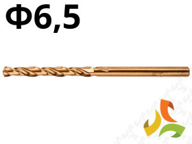 Wiertło do metalu HSS-Co,6.5mm 57H040 GRAPHITE