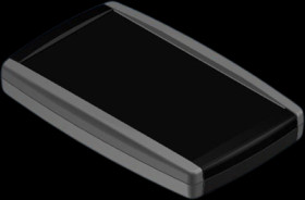 ABS enclosure, (L x W x H) 155 x 96 x 24.2 mm, black (RAL 9004), IP54, TN21-B.29