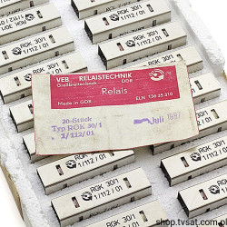 RGK30/1-1/112/01 PCB Reed Relay Ul=12V 1A NO THT VEBRELA