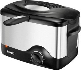 Unold Kompakt Frytkownica 1.5 l 1200 W czarny, stali szlachetnej