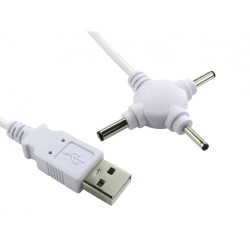USB Triple Plug Power Adapter
