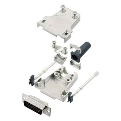 Amphenol L17DTZF09-RG&#x2B;L717DE09PST D-Sub Pin Strip Set 9 Pins 180&#xB0;