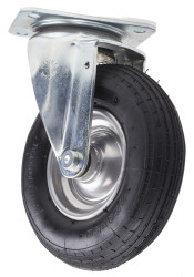 Koło samonastawne średnica kabla 200mm RS PRO 75kg wysokość całkowita 240mm