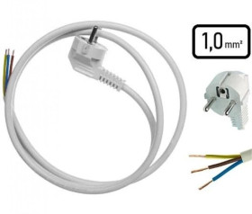 Przewód przyłączeniowy 3x1 3m z wtyczką kątową