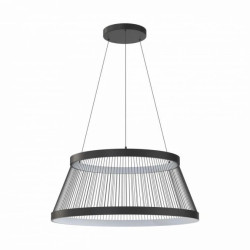 Lampa wisząca z drucianym kloszem BALU kolor czarny, LED 53W 2700-6000K - MD3328-2M-3BT Zuma Line