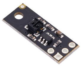 Pololu QTRX-MD-01A Reflectance Sensor: 1-Channel, 7.5mm Wide, Analog Output, Low Current