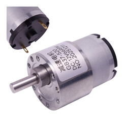 Silnik szczotkowy MT90 - GB-37 z przekładnią - silnik DC 12V 66obr/min
