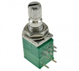 POT.OBR.2*100K LIN. H9011AK+WYL