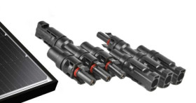 Konektor Złącze Solarne MC4 Trójnik Równoległy Do Paneli 1000V DC 32A IP67