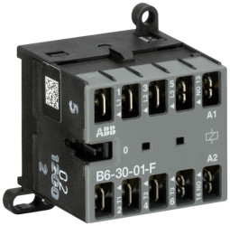 Stycznik B6-30-01-F-84 24V ABB styki: 3-biegunowy 4 kW 20 A 3 NO 127V Śruba GJL1211003R8014 B6-30-01-F-84