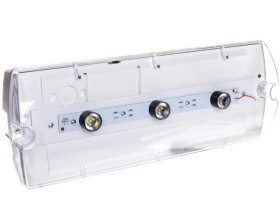 Oprawa HELIOS W 12,0m IP65 PLED 3x1W 1h jednozadaniowa autotest HWD/3x1W/B/1/SE/AT/TR