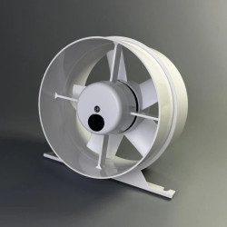 Wentylator domowy WK-15 kanałowy, fi 150 mm, kolor biały
