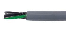 Control Cable liczba żył 4 0,78 mm² Nieekranowany Alpha Wire średnica zew 5.61mm Szary